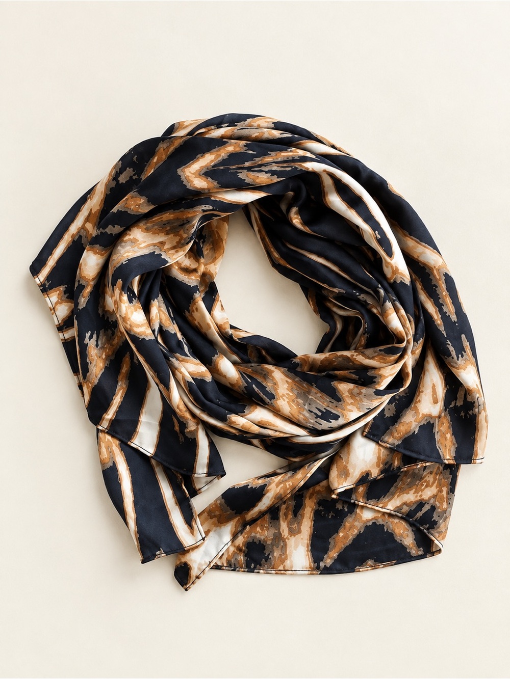 S10. ANIMAL | Satin Scarf 23"x68"